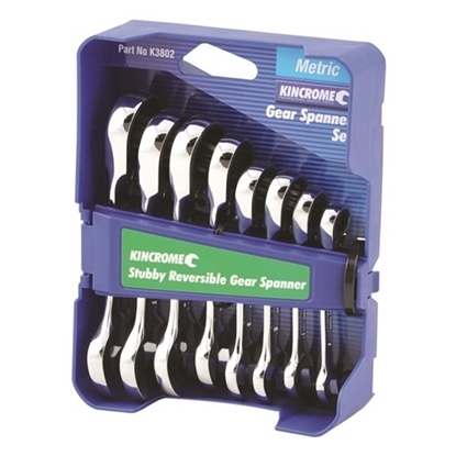 Picture of Combination Stubby Gear Spanner Set 8 Piece