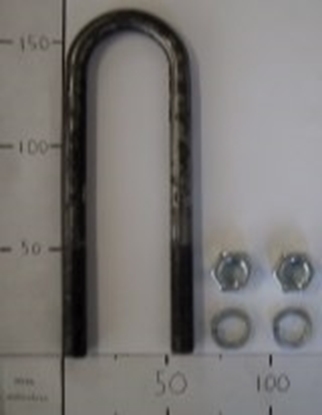 Picture of  150MM X 39MM X 12MM U BOLT RD