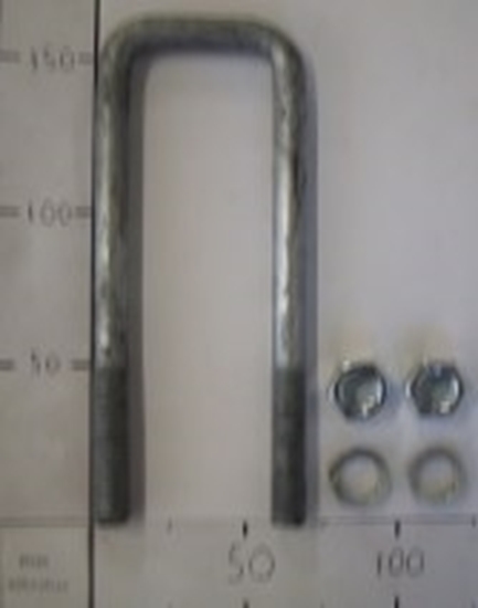 Picture of 150x40x12MM U BOLTS SQ GALVANISED