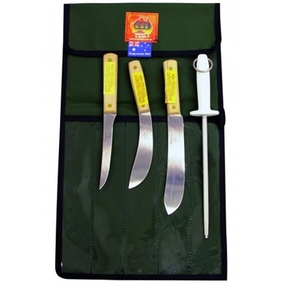 Picture of AOS Green River Butcher Knife Package